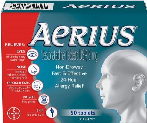 Aerius – Utilisation | Dose | Effets secondaires