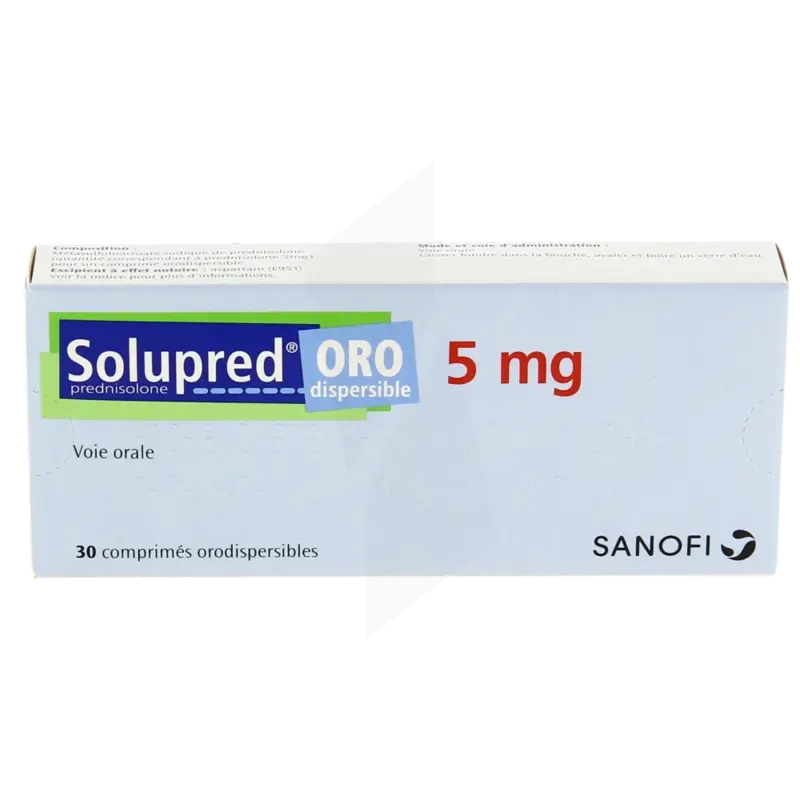 Solupred :  Traitement des Inflammations